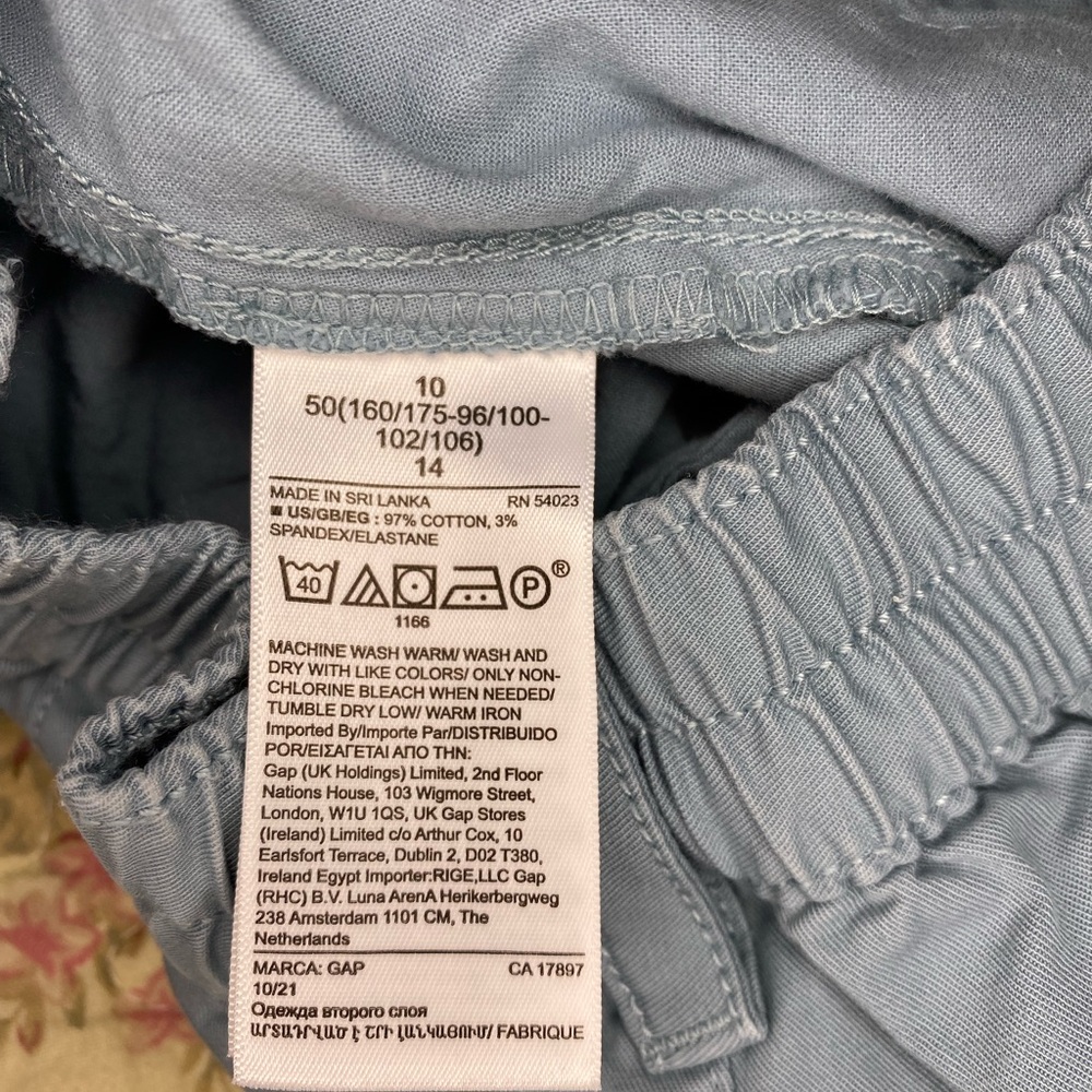 💥BOGO💥 Gap Relaxed Chinos Slate Blue - Picture 7 of 7